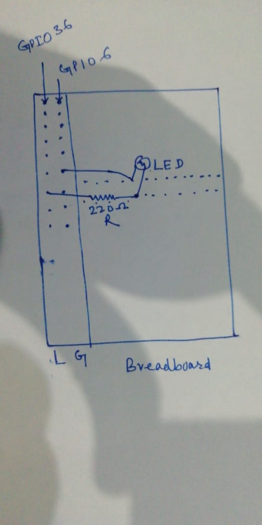 breadboard connections raspberry pi