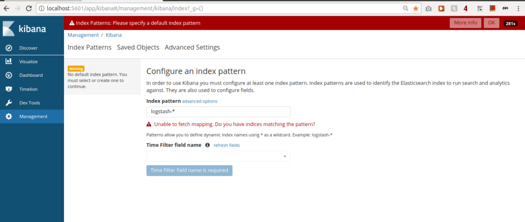 elastic search with kibana and django part 2